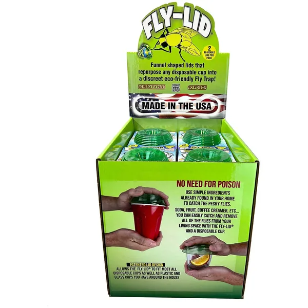 Billy Bob Fly Lid Fly Trap Counter Display