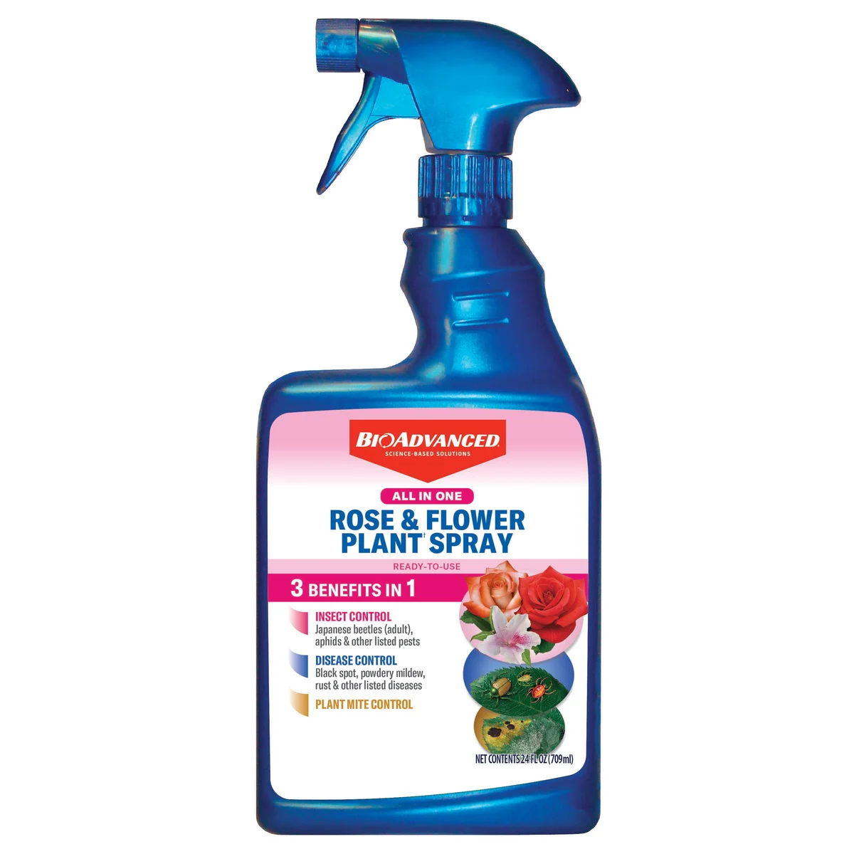 BioAdvanced All-in-One Non-Neonic Rose Flower