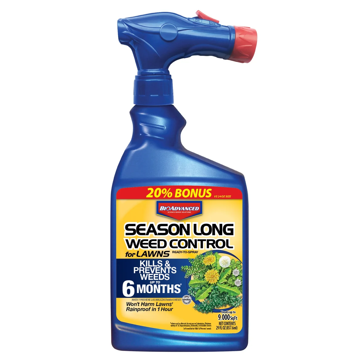 BioAdvanced Season Long Weed Control for Lawns