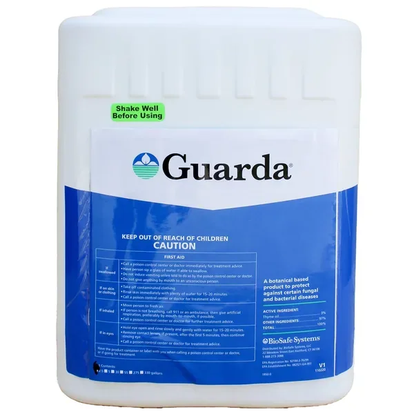 BioSafe Guarda 2.5Gl biofungicide ( Thyme Oil ) - Image 2