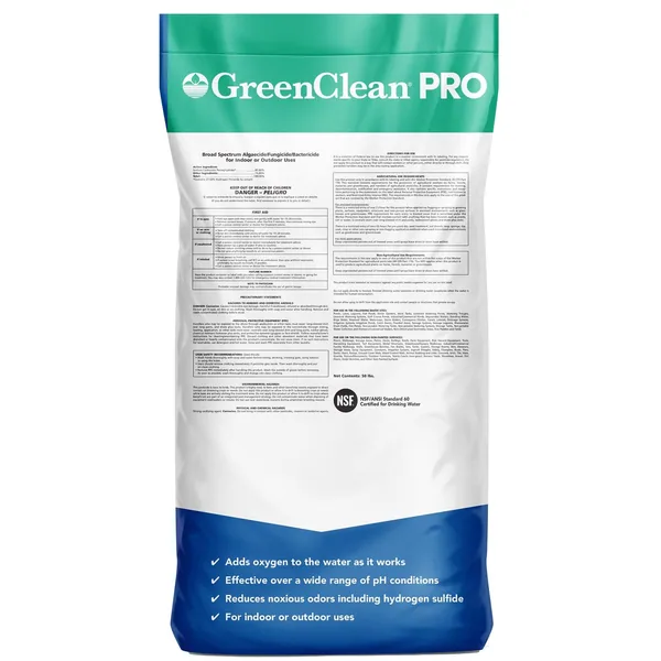 Biosafe Systems GreenClean Pro 50Lb OMRI (Sodium Carbonate Peroxyhydrate )