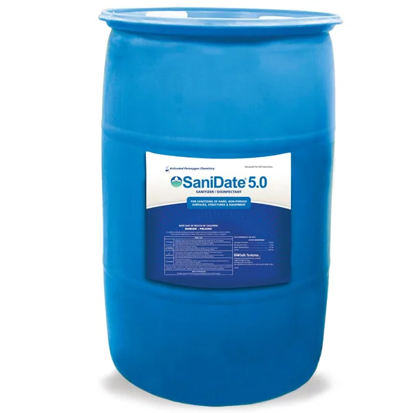 Biosafe Systems SaniDate 5.0 30GL OMRI ( Hydrogen Peroxide+Peroxyacetic acid )