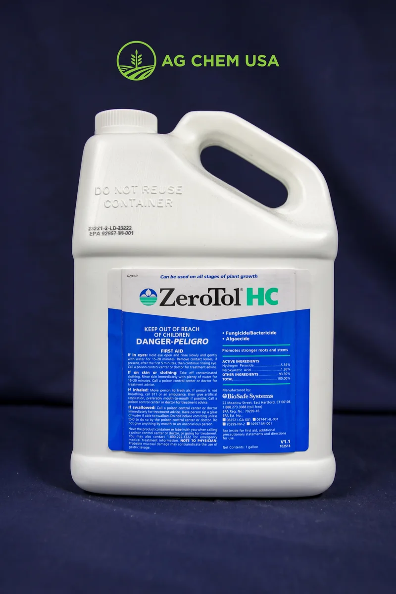 Biosafe Systems ZeroTol 30Gl OMRI ( Hydrogen Dioxide+Peroxyacetic acid ) - Image 2