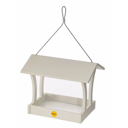 Birds Choice Fly Thru Feeder Recycled Plastic Yellow - Image 2