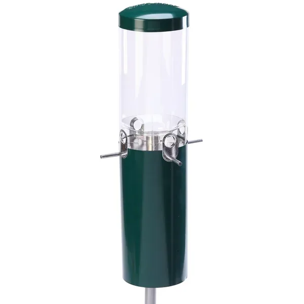 Birds Choice Squirrel Proof Feeder with Pole & Baffle 1.2gal Capacity - Image 2