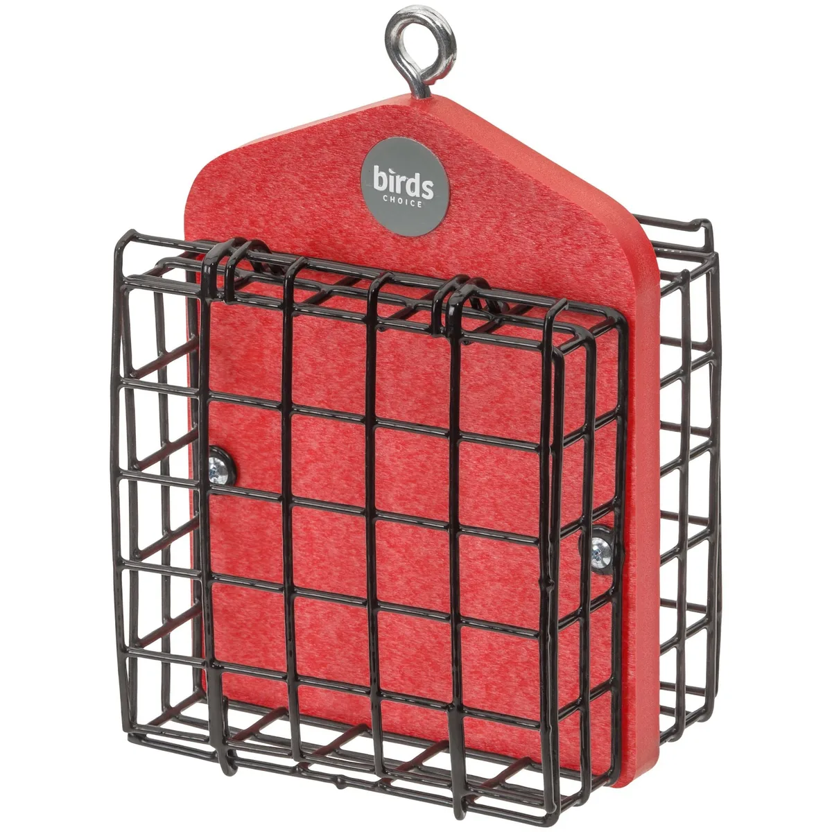 Birds Choice Suet Feeder Recycled Plastic Red - Image 2