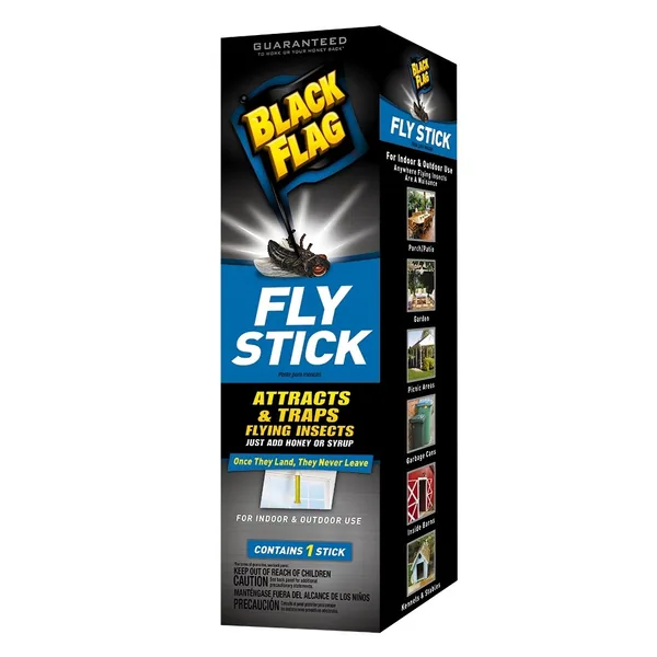 Black Flag Fly Stick