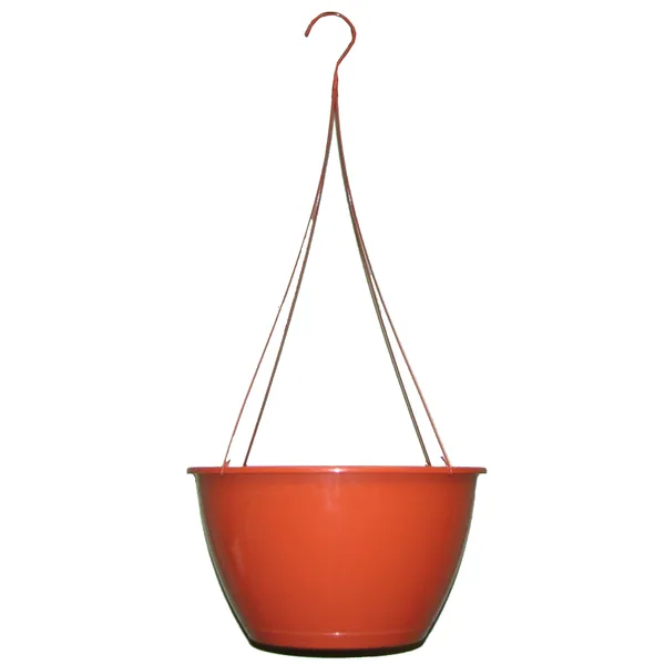 Bld 12.00 SL Hanging Basket W/TERRACOTTA 19" FLEX HGR TERRACOTTA (Case of 25)