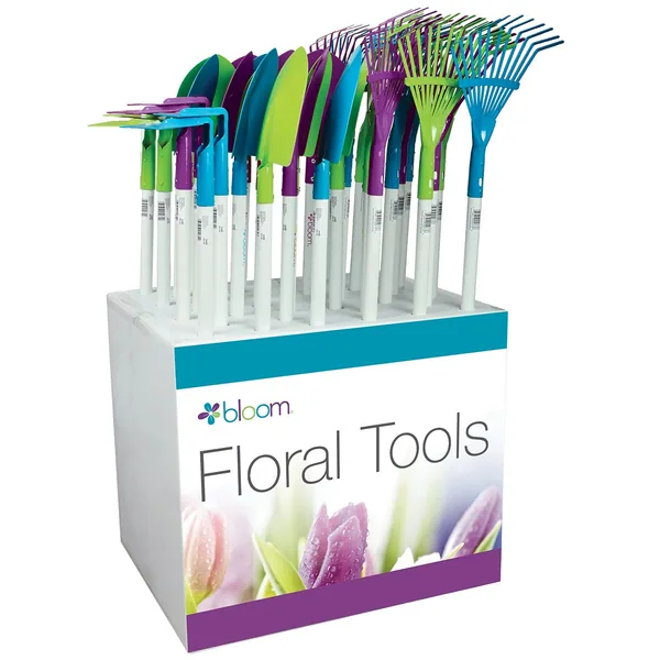 Bond Bloom 36pc Kids Long Handle Tool Display