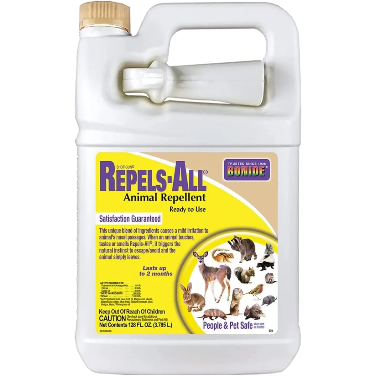 Bonide 1Gal Repels-All RTU w/ Pump Sprayer - Image 2