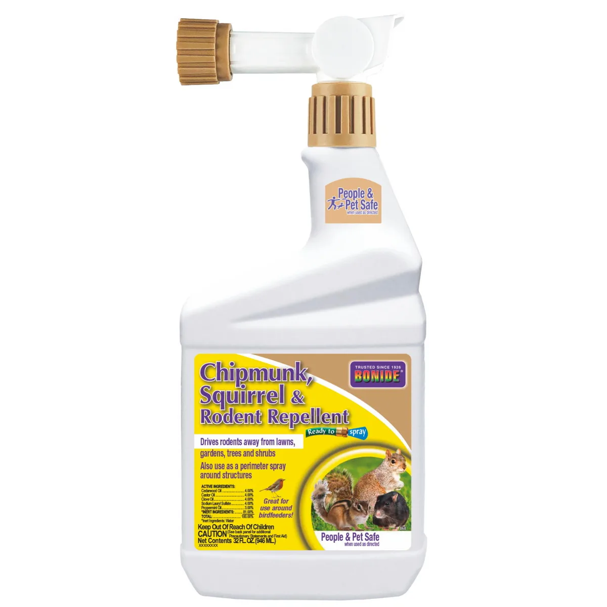 Bonide 32oz Chipmunk Repellent RTS - Image 2