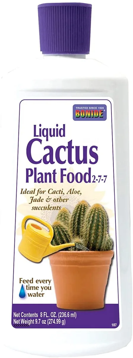 Bonide 8oz Liquid Cactus Food 2-4-7 - Image 2