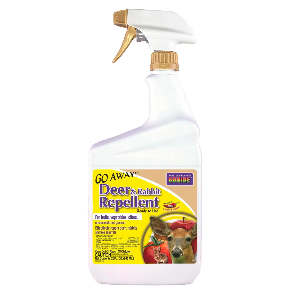 Bonide Qt Go Away Deer & Rabbit Veg RTU - Image 2