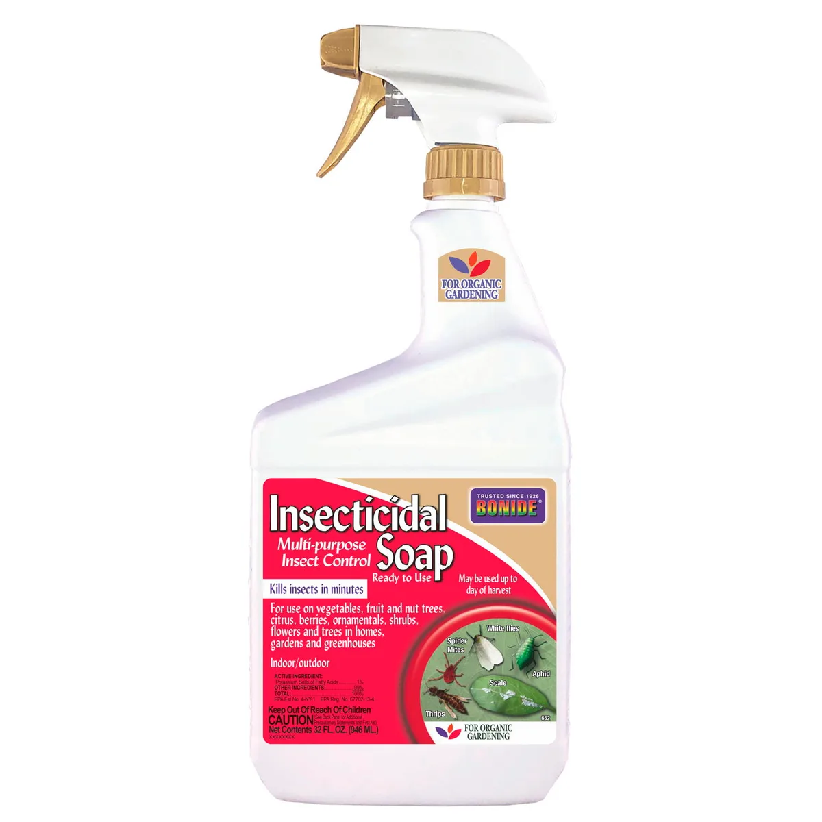 Bonide Qt Insecticidal Soap RTU - Image 2