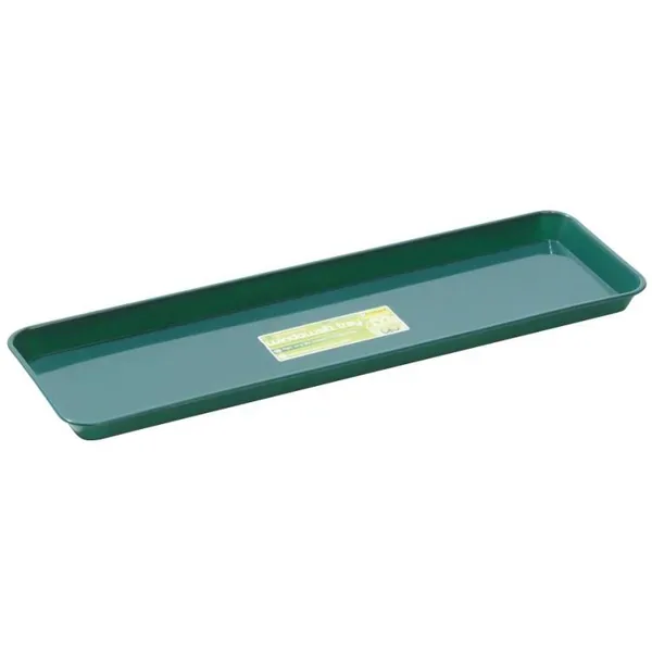 Bosmere 13.75" Indoor Plant Tray Green - Image 2