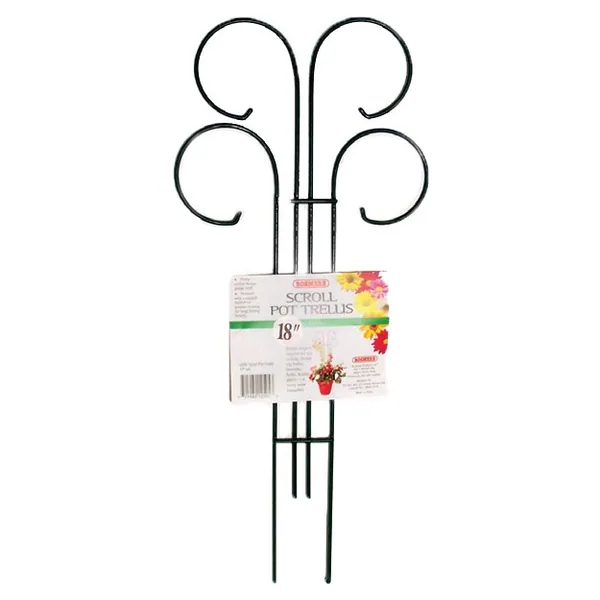 Bosmere Wren 18"x8" Scroll Pot Trellis