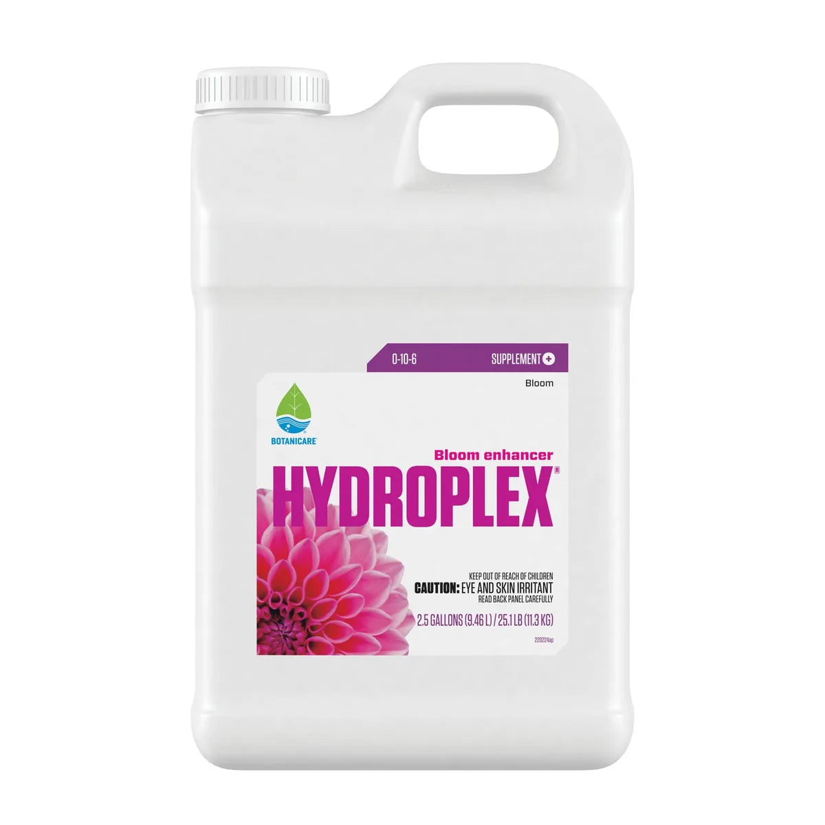 Botanicare Hydroplex Bloom Enhancer 0-10-6 2.5 Gallon - Image 2