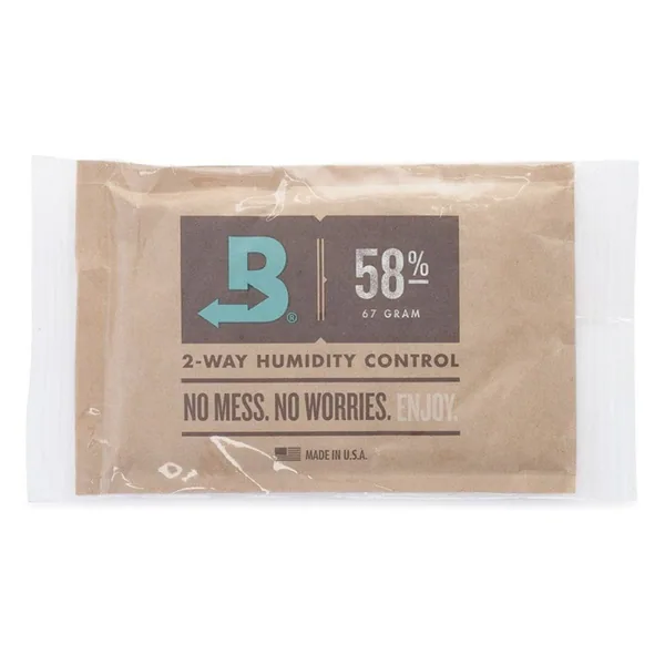 Boveda 2 Way Humidity Control Pack 58 67g Individually Wrapped 100pcscase