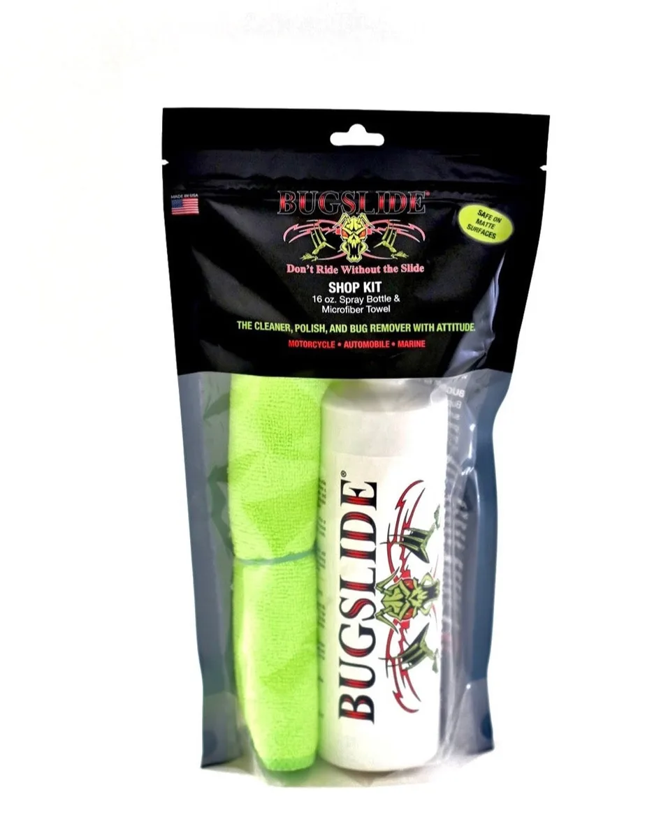 Bugslide 16oz Cleaner & Bug Remover Shop Kit - Image 2
