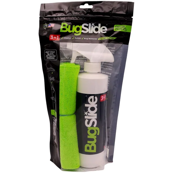 Bugslide 16oz Cleaner & Bug Remover Shop Kit