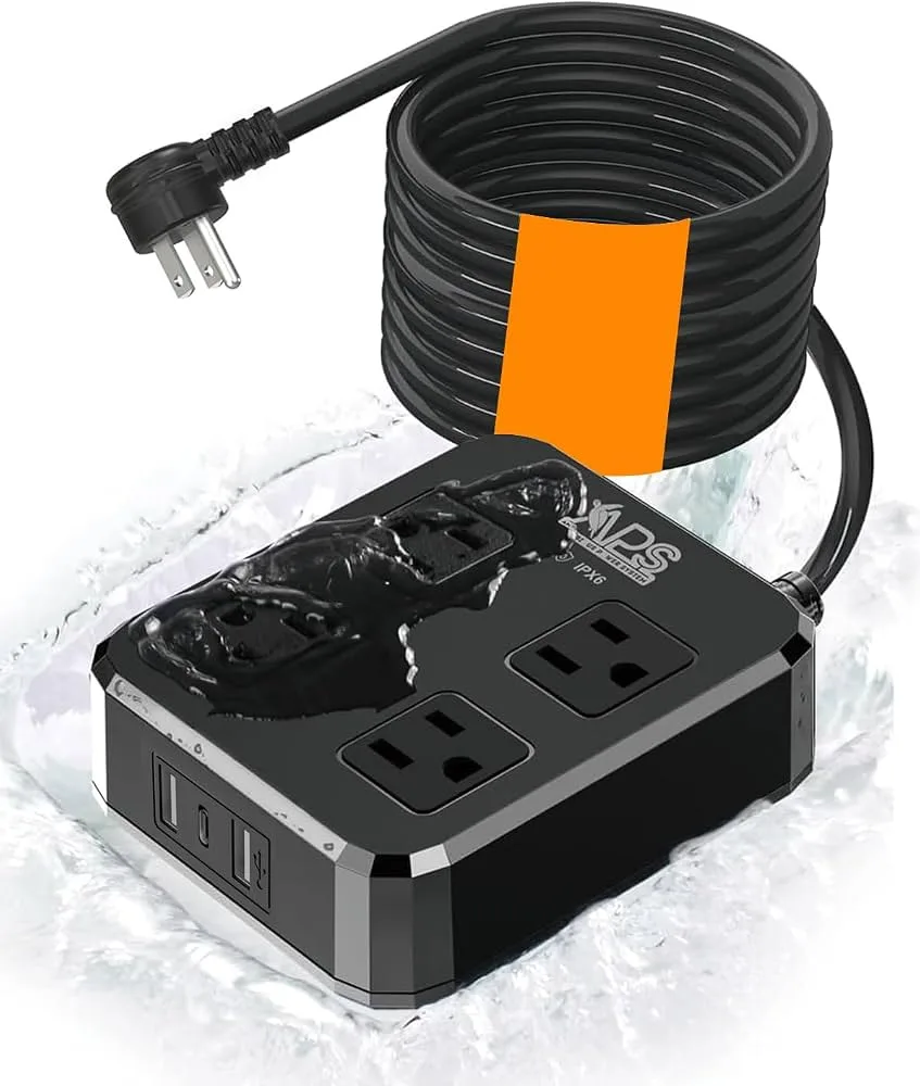 BuildASoil Power Strip - Waterproof and Safe - Image 2