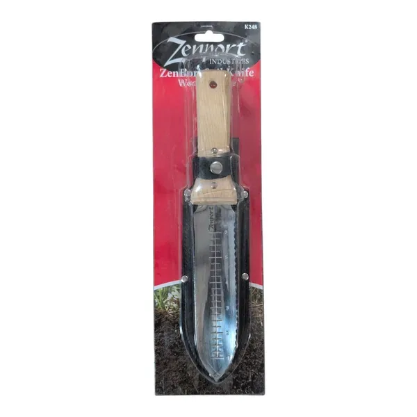Zenbori Wood Handle Knife With Sheath - Image 2