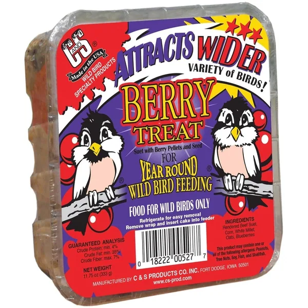 C&S 11.75oz Berry Treat Suet