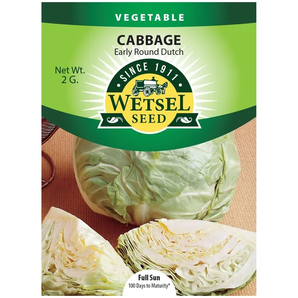 Cabbage, Early Round Dutch 2 Grams