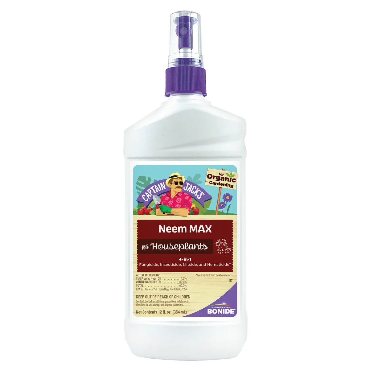 Capt Jacks 12oz Neem Max RTU for Houseplants - Image 2