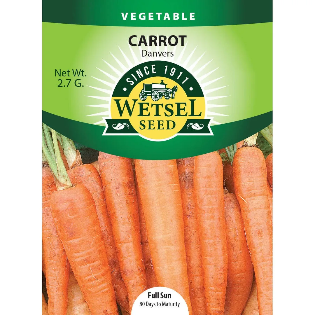 Carrot, Heirloom Danver 2.7 Grams - Image 2