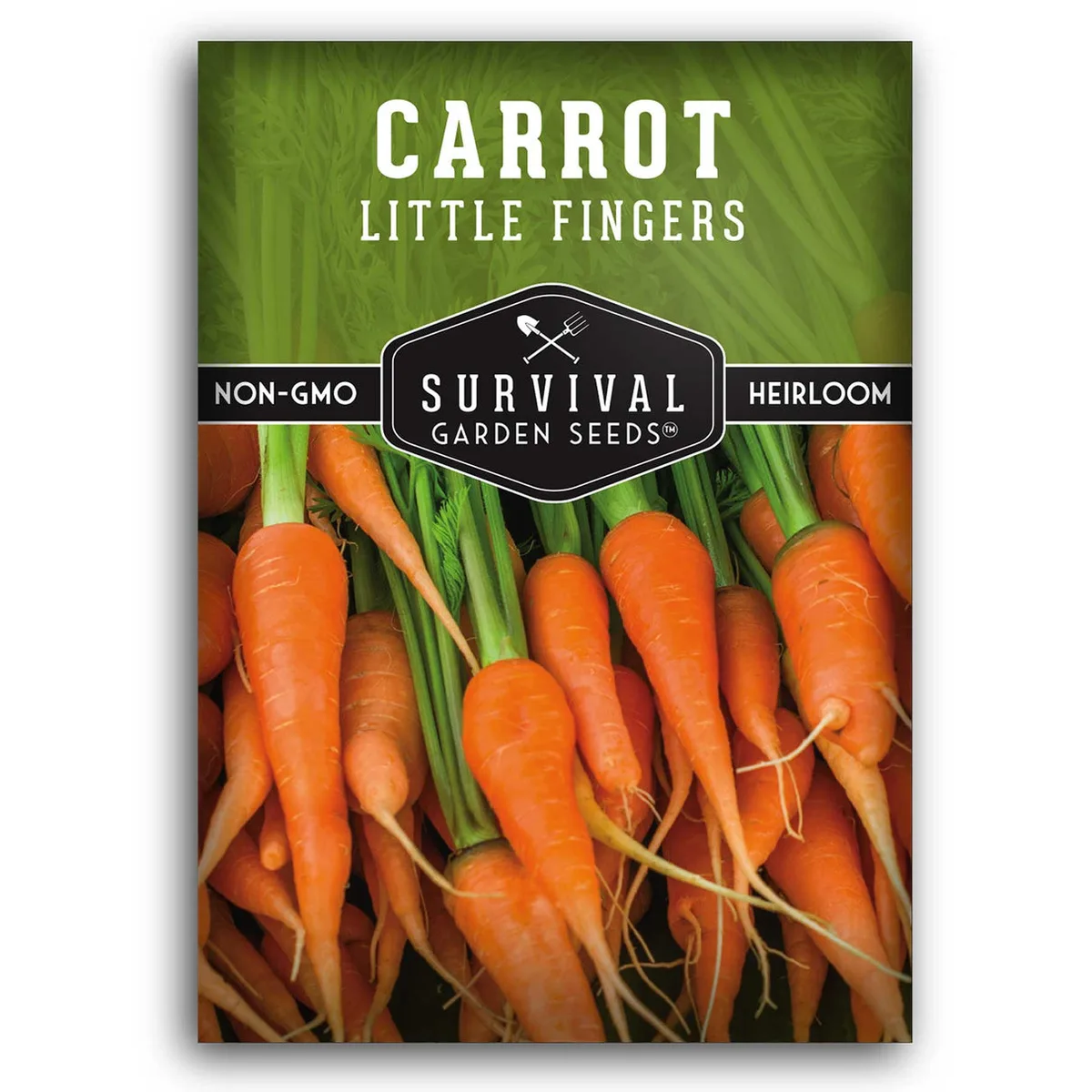 Carrot, Heirloom Little Finger 2 Grams - Image 2