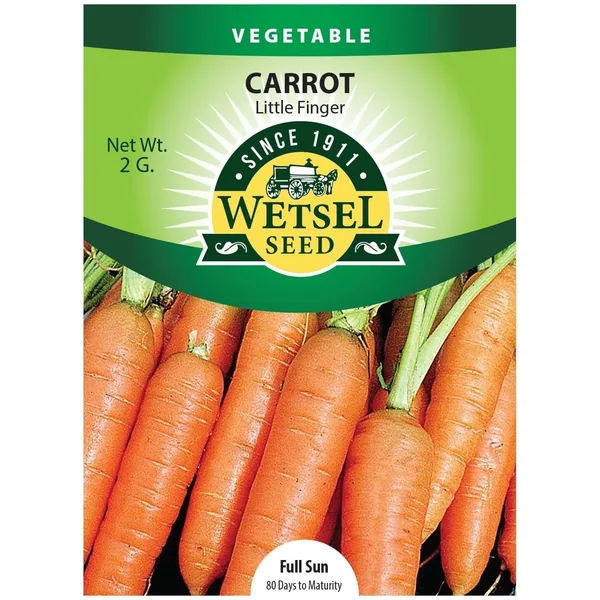 Carrot, Little Finger 2 Grams