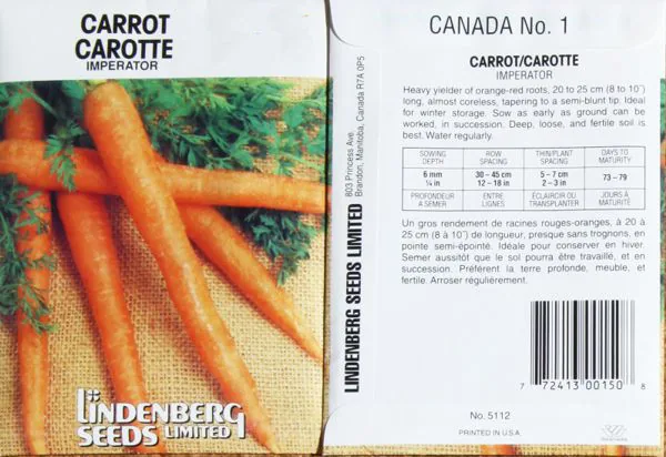 Carrots, Imperator 50 lbs