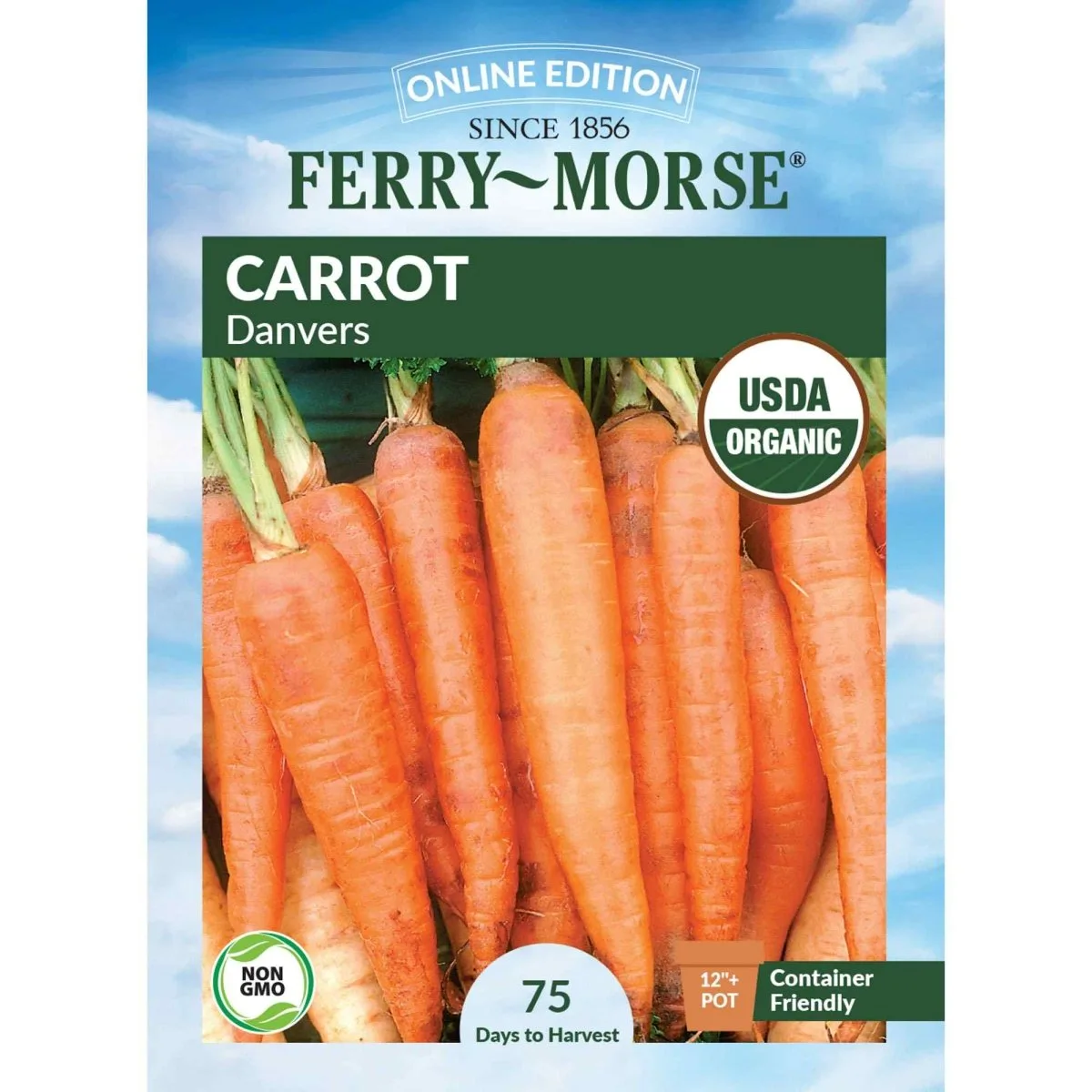 Carrots, Organic Danver 2 Grams - Image 2