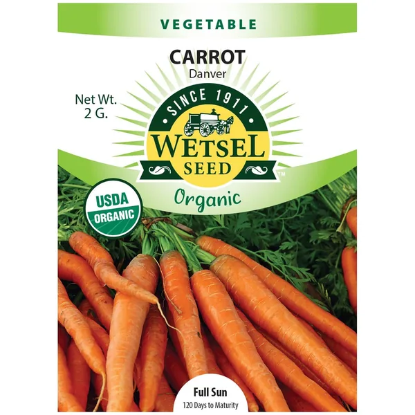 Carrots, Organic Danver 2 Grams