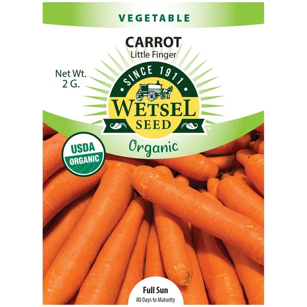 Carrots, Organic Little Finger 2 Grams