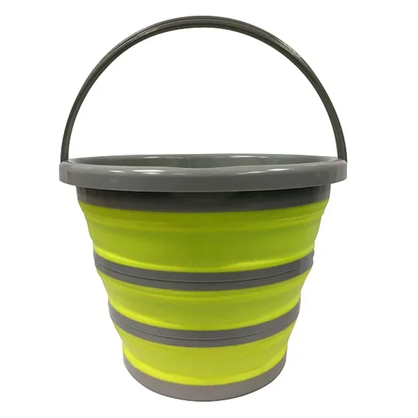 Centurion 2.5gal Bucket Collapsible Green & Gray - Image 2