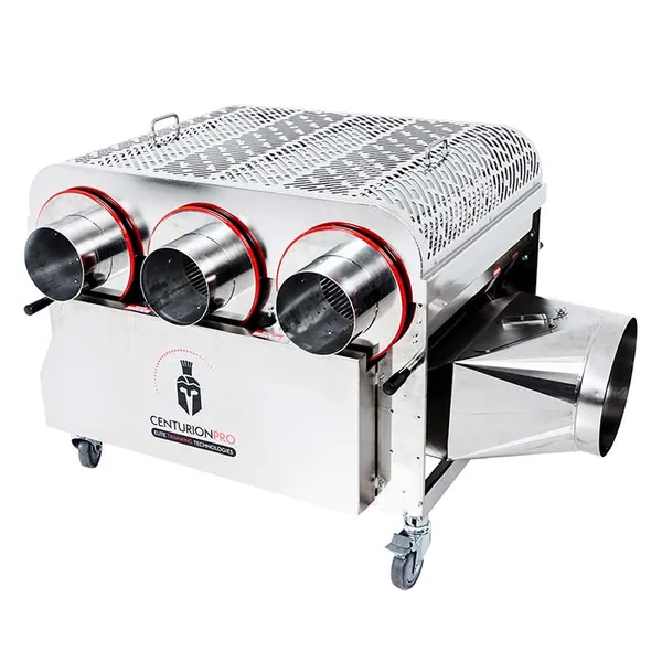 CenturionPro Stainless Steel 3.0 Hybrid Trimmer w/ Electropolished Tumblers (Dry