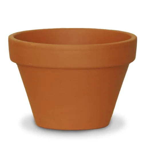 Ceramo 4.5" Standard Pot Red Clay - Image 2
