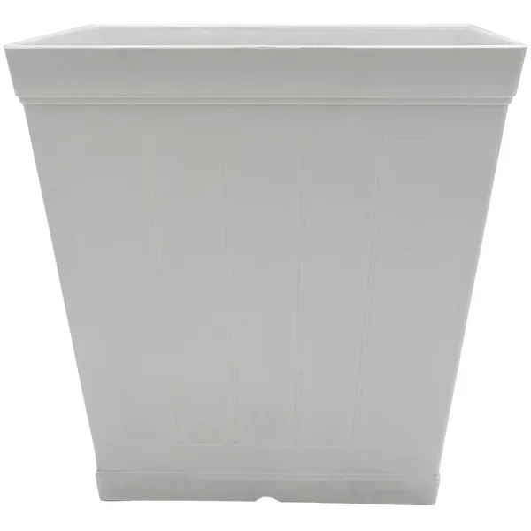 CHG 16" Falmouth Squar Planter White - 1 Planter - Image 2