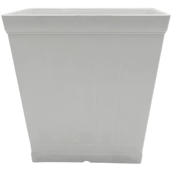 CHG 16" Falmouth Squar Planter White - 1 Planter