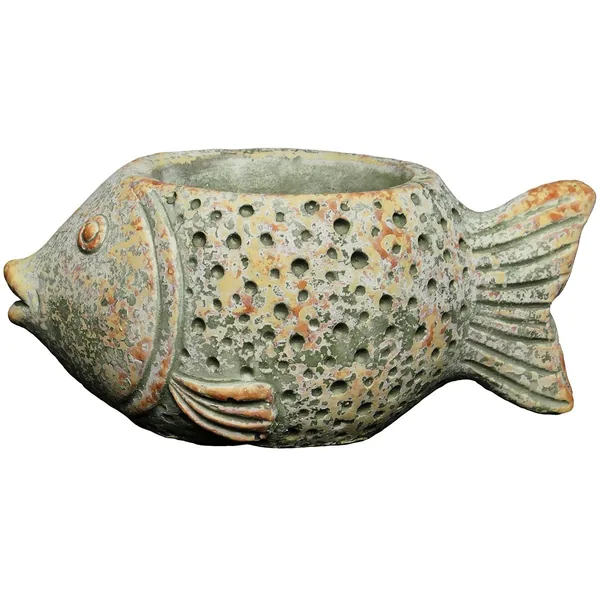 CHG Cement Coral Fish Planter - 1 Planter