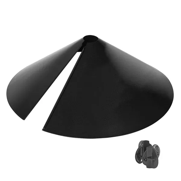 Classic 18" Squirrel Baffle Fits.5"-1.25" Diameter - Image 2