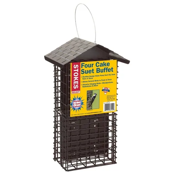 Classic 2 Cake Suet Buffet Feeder - Image 2
