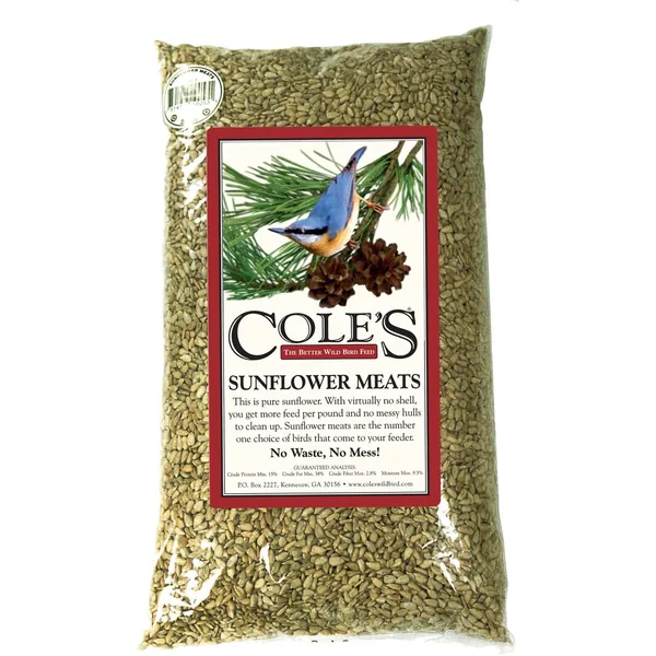 Coles 10 lbs Sunflower Meats Seed