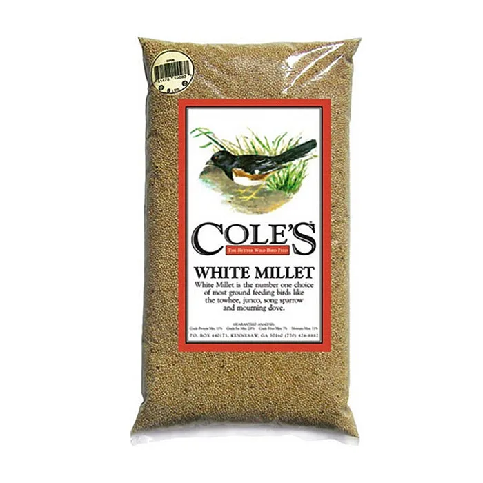 Coles 10 lbs White Millet Seed MADE IN THE USA - Image 2