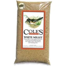 Coles 10 lbs White Millet Seed MADE IN THE USA