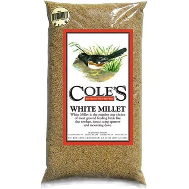 Coles 20 lbs White Millet Seed MADE IN THE USA - Image 2