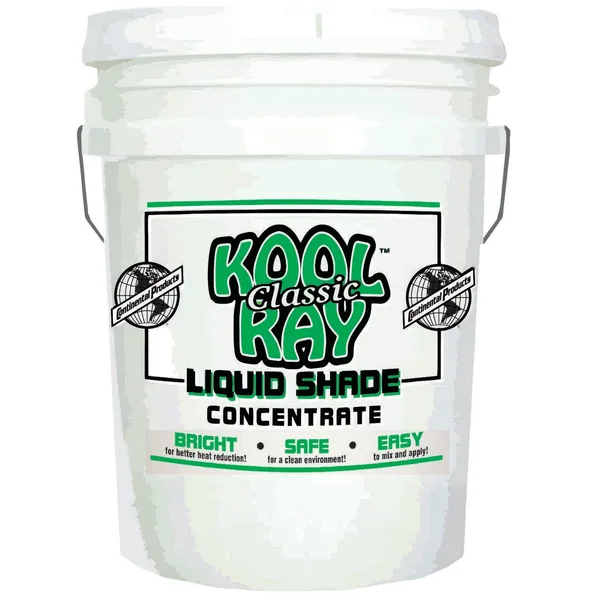 Continental Products CP KOOL RAY CLASSIC SHADING WHT 5GL 9-1316 5G