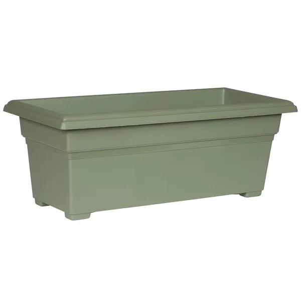 Countryside 27" PatioTub Sage Rectangular Planter